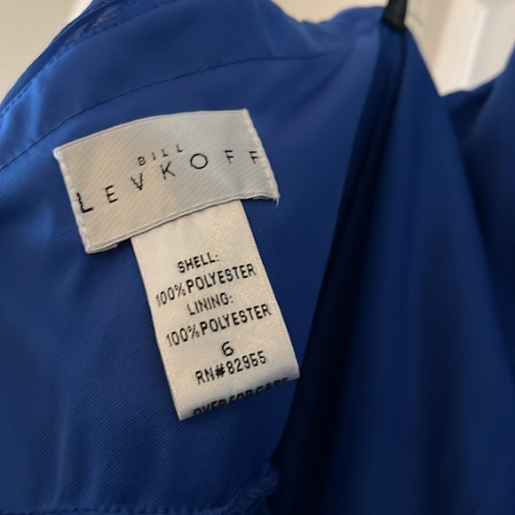 Bill Levkoff dress in Horizon (blue) - Picture 5 of 9